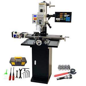 INTBUYING Mini Milling Machine with DRO and Power Feed