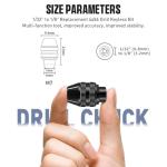 15-Piece Brass Collet and Chuck Set for Dremel