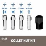 Dremel 4485 Quick Change Collet Nut Set