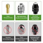 15PCS Drill Chuck Collet Set for Dremel