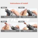 Drill Chuck Collet Set for Dremel, 16PCS