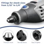 28pcs Drill Chuck Collet Set for Dremel