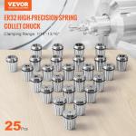 VEVOR 25-Piece ER32 Spring Collet Set