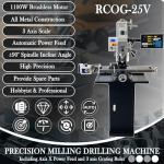 INTBUYING Mini Milling Machine with DRO and Power Feed