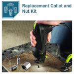 Dreyoo Collet and Nut Kit for Spiral Saws