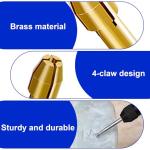 15-Piece Drill Chuck Collet Set for Easy Use