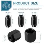 Dreyoo Collet and Nut Kit for Spiral Saws