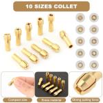 28pcs Dremel Drill Chuck Collet Set