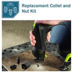 Dreyoo Collet and Nut Kit for Spiral Saws