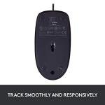Logitech B100 Black Wired Mouse for Pets