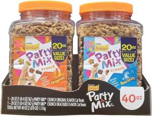 Friskies Party Mix 2-Pack, 40 Oz Total