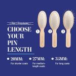 Chris Christensen Professional Dog Brush with Stainless Steel Pins