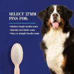 Chris Christensen Professional Dog Brush with Stainless Steel Pins