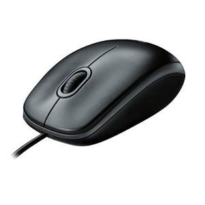 Logitech B100 Black Wired Mouse for Pets