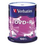 Verbatim DVD+R Blank Discs - 100 Pack
