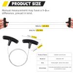 Stainless Steel Survival Wire Saw with Handles