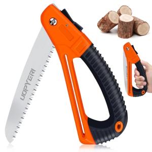 8-Inch Folding Hand Saw with Safety Guard