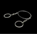 2-Pack Survival Wire Saw for Emergency & Outdoor Use