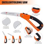 8-Inch Folding Hand Saw with Safety Guard