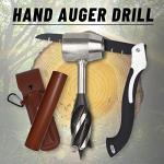 Bushcraft Hand Auger Drill and Folding Saw Set