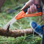 8-Inch Folding Hand Saw with Safety Guard