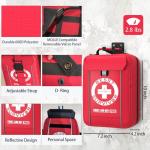 Military-Grade Trauma First Aid Kit - 265 Pieces