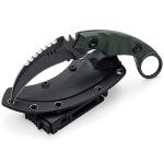 D2 Steel Tactical Claw Knife with Kydex Sheath