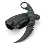 D2 Steel Tactical Claw Knife with Kydex Sheath