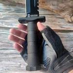 Tactical Bowie Knife with Sheath and Accessories