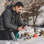 Tactical Bowie Knife with Sheath and Accessories