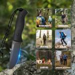 Foyeni Survival Knife with Fire Starter & Sheath