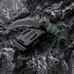 D2 Steel Tactical Claw Knife with Kydex Sheath
