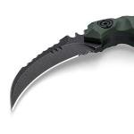 D2 Steel Tactical Claw Knife with Kydex Sheath