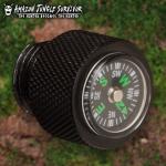 Black Jungle Hunter Survival Knife with Sheath & Kit