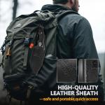 Cozivo Survival Knife with Sheath and Accessories