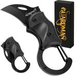 Valentines Keychain Carabiner Pocket Knife for Men