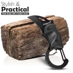 Valentines Keychain Carabiner Pocket Knife for Men