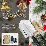 Folding Multi-Tool Survival Shovel with Flashlight