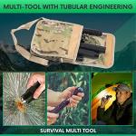 Folding Multi-Tool Survival Shovel with Flashlight