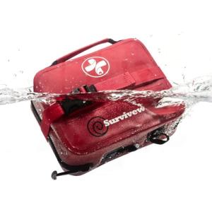Surviveware 184-Piece Waterproof Survival First Aid Kit