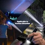 Rechargeable Super Bright High Lumens Flashlight