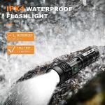 Hoxida Rechargeable Tactical Flashlight - Super Bright