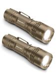 GearLight TAC LED Flashlight Pack - 2 Bright Tactical Lights