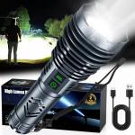 Super Bright Rechargeable 5500 Lumens Tactical Flashlight
