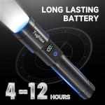 Rechargeable Tactical Flashlights - Super Bright 4-Pack