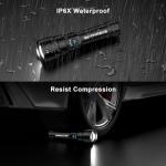 High Lumens Rechargeable Tactical Flashlight for Outdoors