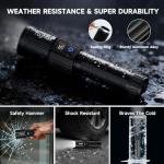 Rechargeable Tactical Flashlights - Super Bright 4-Pack