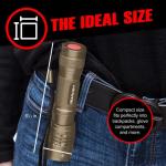 GearLight TAC LED Flashlight Pack - 2 Bright Tactical Lights