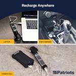 4Patriots HaloXT Rechargeable Flashlight with Survival Tools