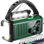 Hand Crank Emergency Radio with Solar Power